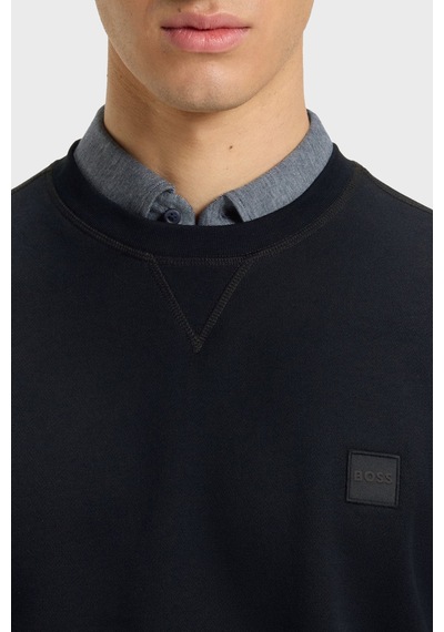Boss Erkek Sweat 50509323 404 Lacivert Lacivert