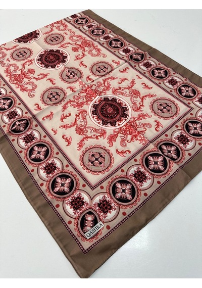 Qashka Soft Pamuklu Şal Etro Desen Lbd1303-43643 Çok Renkli