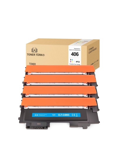 Samsung Clp-365 Set Uyumlu Toner / Clt-K406S