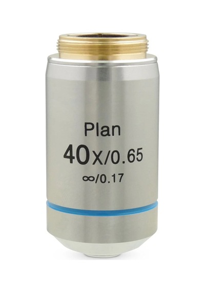 Mikroskop Objektifi 40x Infinity Plan Sonsuz Plan 40x/0.65 /0.17 Özel Kabında