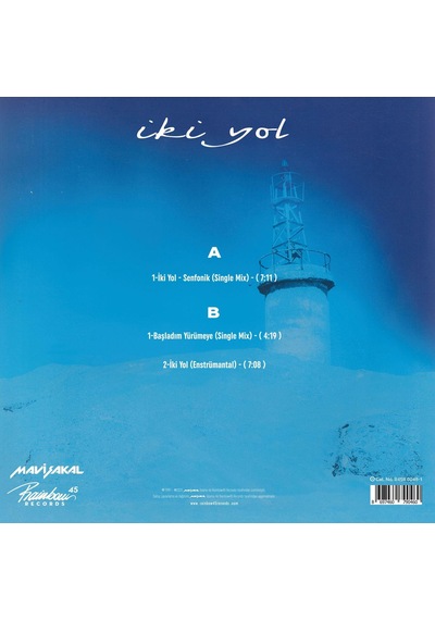 Mavi Sakal - İki Yol Plak