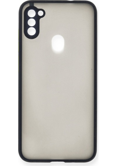 Newface Samsung Uyumlu Galaxy A11 Kılıf Montreal Silikon Kapak - Lacivert Lacivert