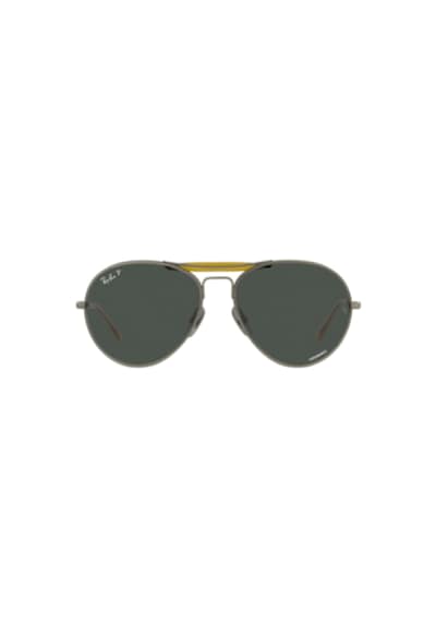 Ray-Ban 8063 9208k8 Polarize Chromance Titanyum Erkek Güneş Gözlüğü