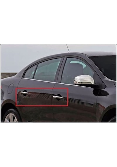 Ebal Otomotiv Renault Fluence Krom Kapı Kolu 4 kapı 2010 Üzeri P.ÇELİK