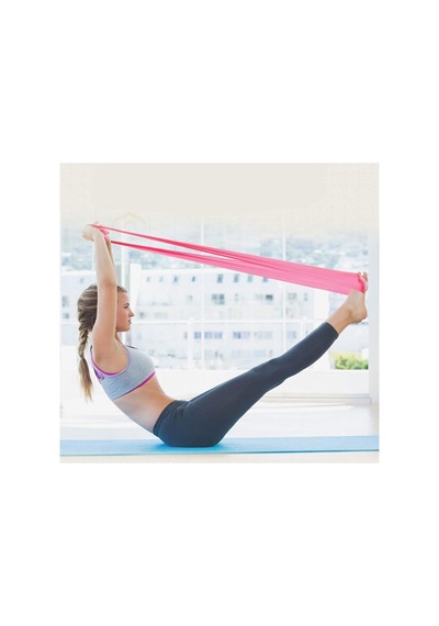 14 Mm Pilates Kamp Matı Pvc Atlama Ipi Plates Egzersiz Direnç Lastiği 3^lü Pilates Seti 14 Mm Pembe Çok Renkli
