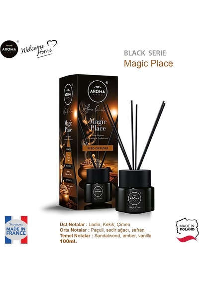 Aroma Home Black Series Likit Koku Magic Place 100 ML