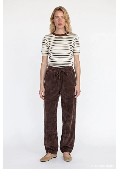 Quzu 24k71211 Pantolon Kahverengi