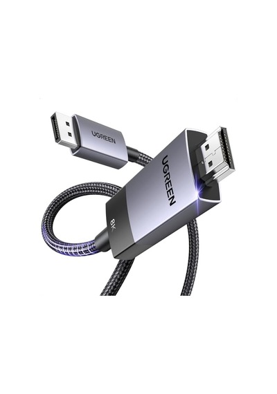 8k 60hz Displayport 1.4 To Hdmı 2.1 Örgülü Kablo, 1m, 80395 Diğer