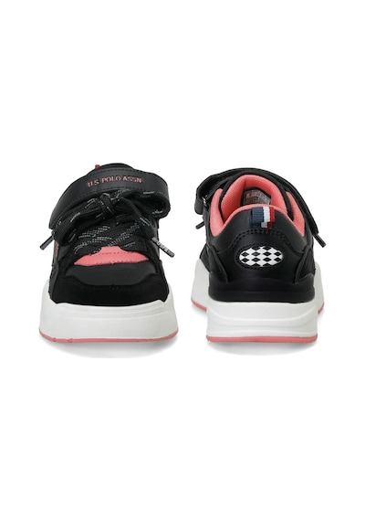 Uspoloassn U.s. Polo Assn. Geoky Jr Siyah Kız Çocuk Sneaker Siyah-somon