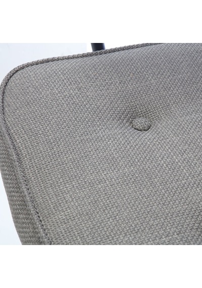 Button Çalışma Sandalyesi Kumaş - Koyu Vizon 62x77-87x60 Cm Bej Button Çalışma Sandalyesi Kumaş - Koyu Vizon 62x77-87x60 Cm Bej