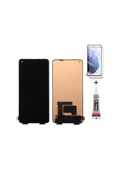 Oppo Realme X7 Oled Uyumlu Ekran Lcd Dokunmatik B7000 15ml Yapıştırıcı Ve Kırılmaz Cam İle Beraber Yc