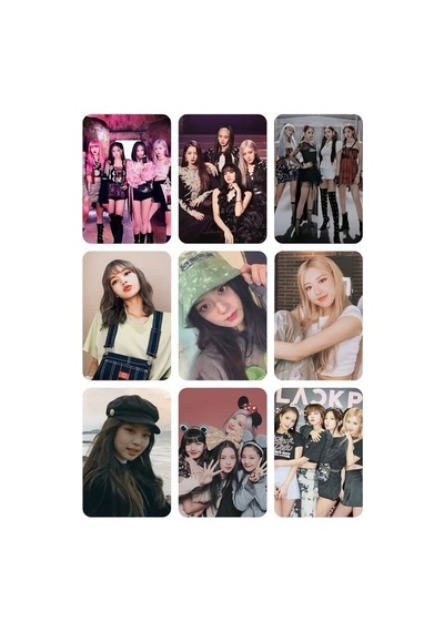 Black Pink 30 No -kpop- 9 Lu Fotokart Seti