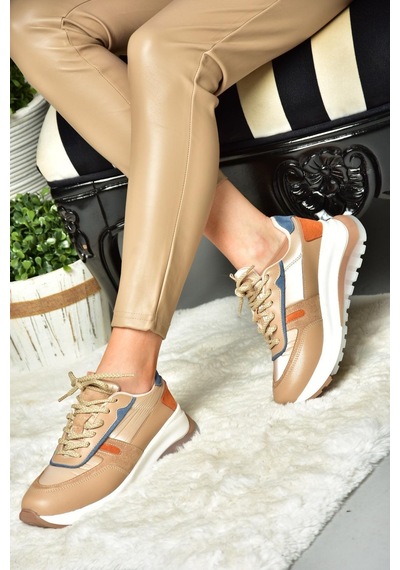 Fox Shoes R312911909 Ten Kadın Spor Ayakkabı Sneakers Ten