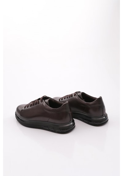 Dgn 2208 Erkek Bağcıklı Sneaker Kahve