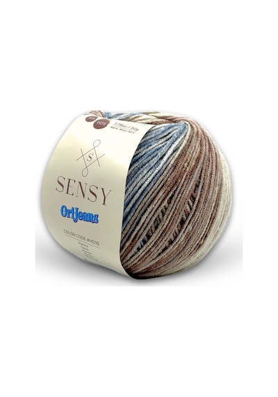 Premium Orijeans Ebruli Renkli Amigurumi İpliği Punch Panç Baby Soft Cotton 50 Gr Örgü İpi Deniz