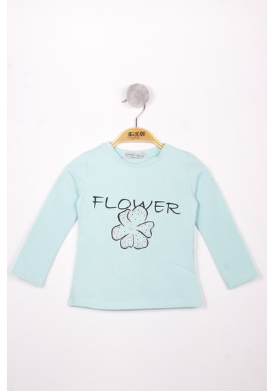 Toontoy Kids Toontoy Kız Çocuk Flower Baskılı T-shirt Mint Yeşili Toontoy Kids Toontoy Kız Çocuk Flower Baskılı T-shirt Mint Yeşili