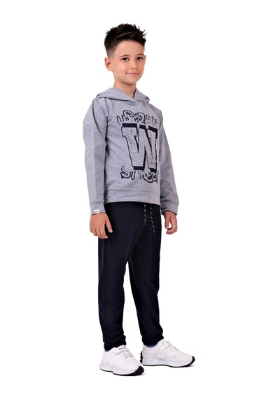 Mnk Baby & Kids Urban W Street Çocuk Eşofman Mnk0617 Açık Gri