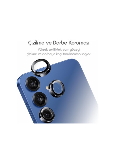Samsung Galaxy S25 İçin Kolay Kurulum Aparatlı Kamera Lens Koruyucu 9h Temperli Cam Hd Görüntü Darbelere Karşı S25 Koruyucu Alüminyum Alaşım Çerçeve S25 Kamera Koruyucu Siyah Samsung Galaxy S25 İçin Kolay Kurulum Aparatlı Kamera Lens Koruyucu 9h Temperli Cam Hd Görüntü Darbelere Karşı S25 Koruyucu Alüminyum Alaşım Çerçeve S25 Kamera Koruyucu Siyah