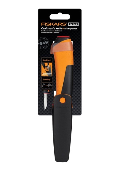 Fiskars Craft Bıçağı, Bileyicili Kılıf Dahil, 20,9 Cm, Siyah/turu Diğer