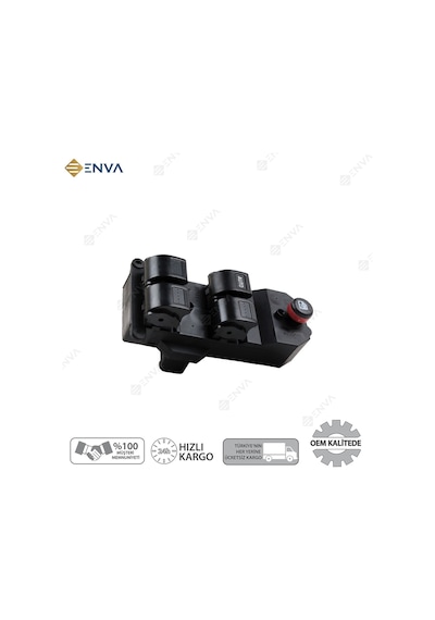 Honda City Sol Dörtlü Cam Açma Düğmesi Anahtarı 2006-2008