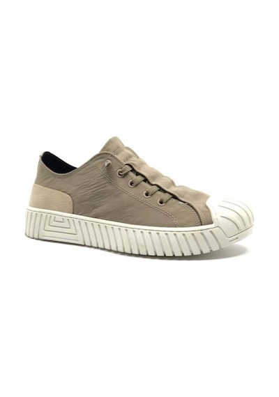 Gamelu 23ym Vigor Erkek Sneakers Keten Spor Ayakkabı - Bej Siyah