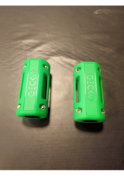 Motosiklet Koruma Demiri Takozu Gecko Universal Yuvarlak 100 Mm Floresan Yeşil Renk