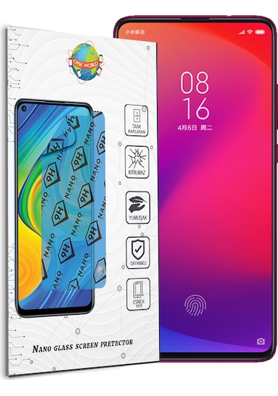 Xiaomi Mi 9T Nano Ekran Koruyucu Kırılmaz Esnek Cam