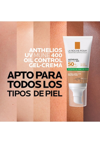 Anthelios Oil Control Gel Cream Spf50+ Yağlı Ve Karma Ciltler İçi