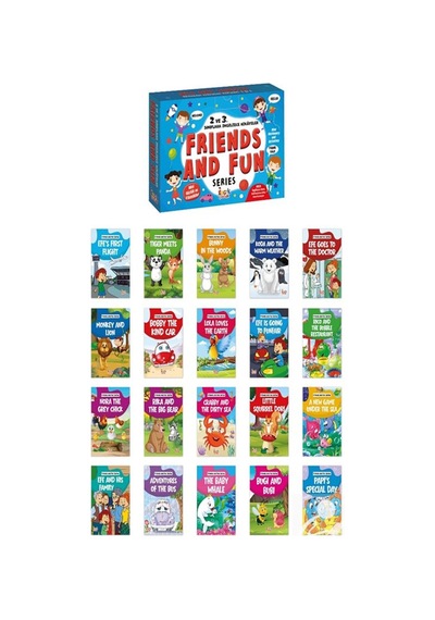 İngilizce Hikayeler 2 Ve 3.sınıf 20 Kitap / Kolektif