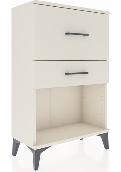 Arges Komodin 2 Çekmeceli 60x30x96 Aytaşı-aytaşı Aytaşı