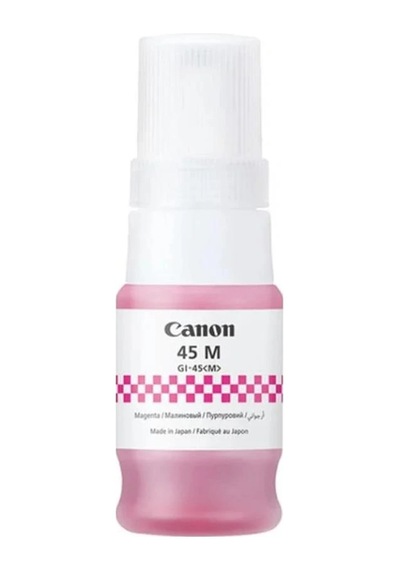 Canon Gı-45m Magenta Kırmızı Şişe Mürekkep