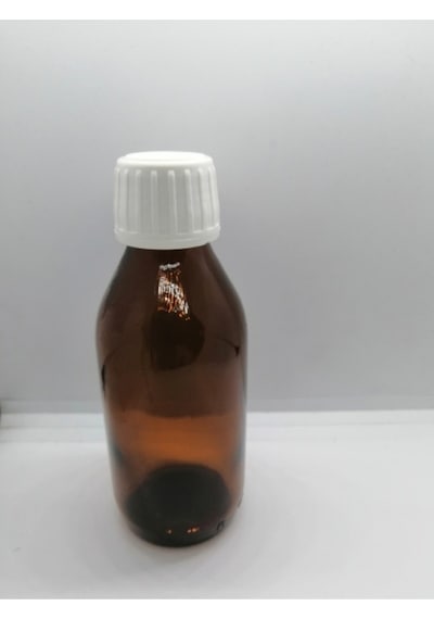 Ecza Amber Cam Medikal Bakım Yağı Şişesi, 100 Cc 50 Adet Diğer