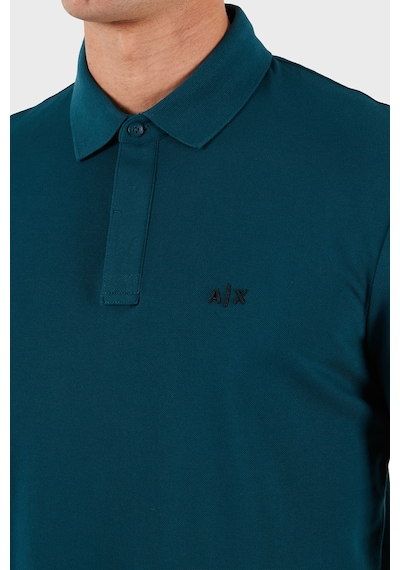 Armani Exchange Erkek Polo Yaka Sweat Xm001288 Af17321 Ub022 Petrol PETROL