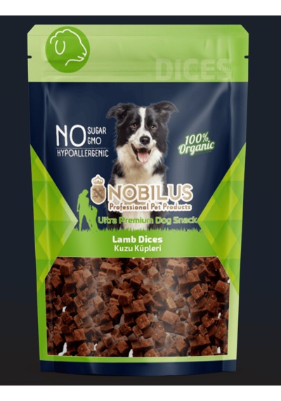 Nobılus Kuzu Etli Küp Köpek Ödül Maması 80gr