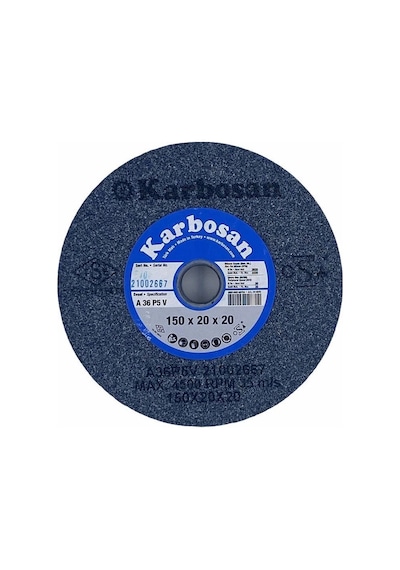Mey İthalat Karbosan 150x20x20 36 Kum Nk Taşlama Taşı