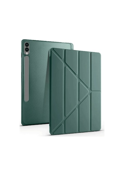 Cosmotex Newface Samsung Galaxy Uyumlu  X610 Tab S9 Fe Plus 12.4 Kılıf Kalemlikli Mars Tablet Kılıfı - Koyu
