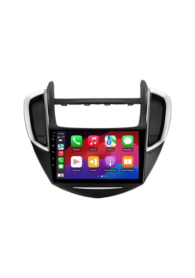 Chevrolet Trax 2013 Android Multimedya Carplay Android Auto Navigasyon Kameralı 6gb Ram 64gb 9"
