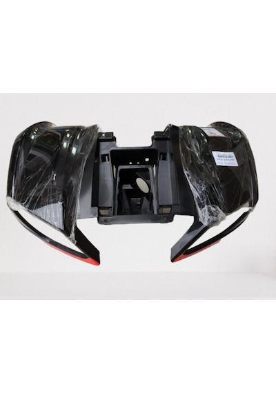 Kanuni Atv 150 U Ön Çamurluk Siyah-Kırmızı