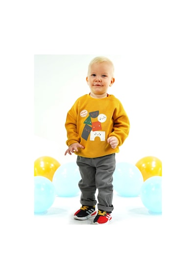 Kidaxi Erkek Bebek Takım 3-6/6-9/9-12/18-24 Ay Füme