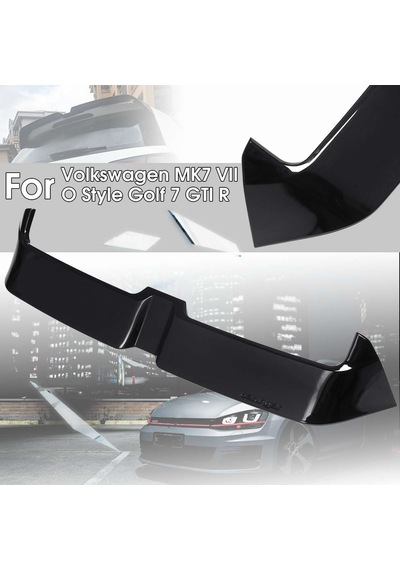 Autogp Vw Golf 7 7,5 Bagaj Üstü Spoiler Oettinger Pianoblack Boyalı 2012+