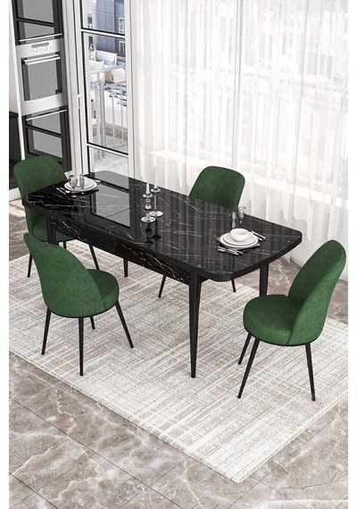 Canisa Kor Serisi 70x114 Açılabilir Mutfak Masası Takımı Siyah Mermer Desen Masa 4 Haki Yeşil Sandalye Masa Siyah Mermer Desen Sandalye Haki Canisa Kor Serisi 70x114 Açılabilir Mutfak Masası Takımı Siyah Mermer Desen Masa 4 Haki Yeşil Sandalye Masa Siyah Mermer Desen Sandalye Haki