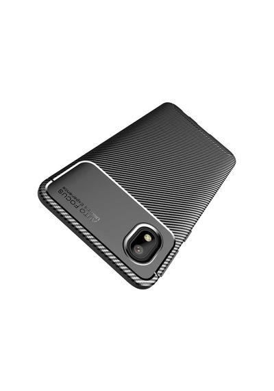 Samsung Uyumlu Galaxy A01 Core Kılıf Karbon Silikon Case
