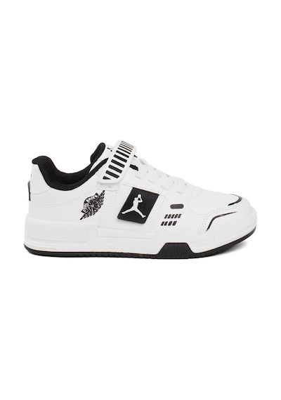 Cool King Kısa Filet Erkek Çocuk Klasik Sneaker Beyaz-beyaz Beyaz
