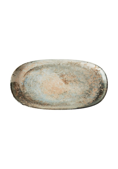 Mudo Home Assos Düz Kayık Tabak 25cm Çok Renkli