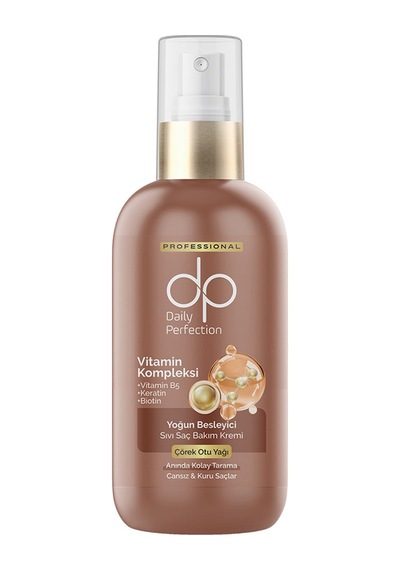 Dp Daily Perfection Sıvı Saç Kremi Çörek Otu Yağı 200 Ml - 5 Adet Tarı