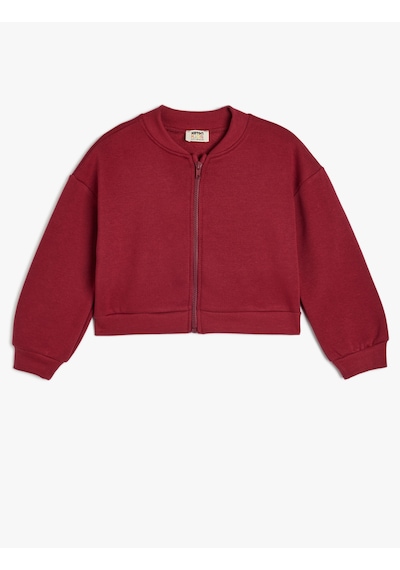 Koton Fermuarlı Sweatshirt Uzun Kollu Yuvarlak Yaka Şardonlu Bordo 5wkg10589ak Bordo Koton Fermuarlı Sweatshirt Uzun Kollu Yuvarlak Yaka Şardonlu Bordo 5wkg10589ak Bordo