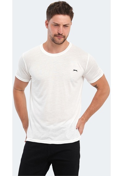 Slazenger KOBINA I Erkek  Beyaz Tişört