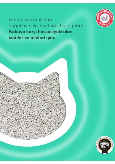 Toi Moi Kokusuz Sodyum Bentonit Kedi Kumu 2 x 5 L
