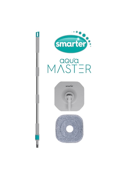 Smarter Aqua Master Sap+ Plate+ Mop Temiz & Kirli Suyu Ayırma Özelliği Otomatik Temizlik Seti Mop