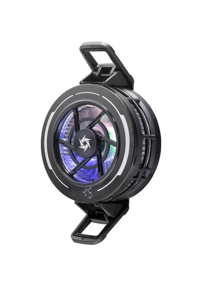Klipsli Telefon Soğutucu Fan Rgb Isı Göstergeli Manyetik Model